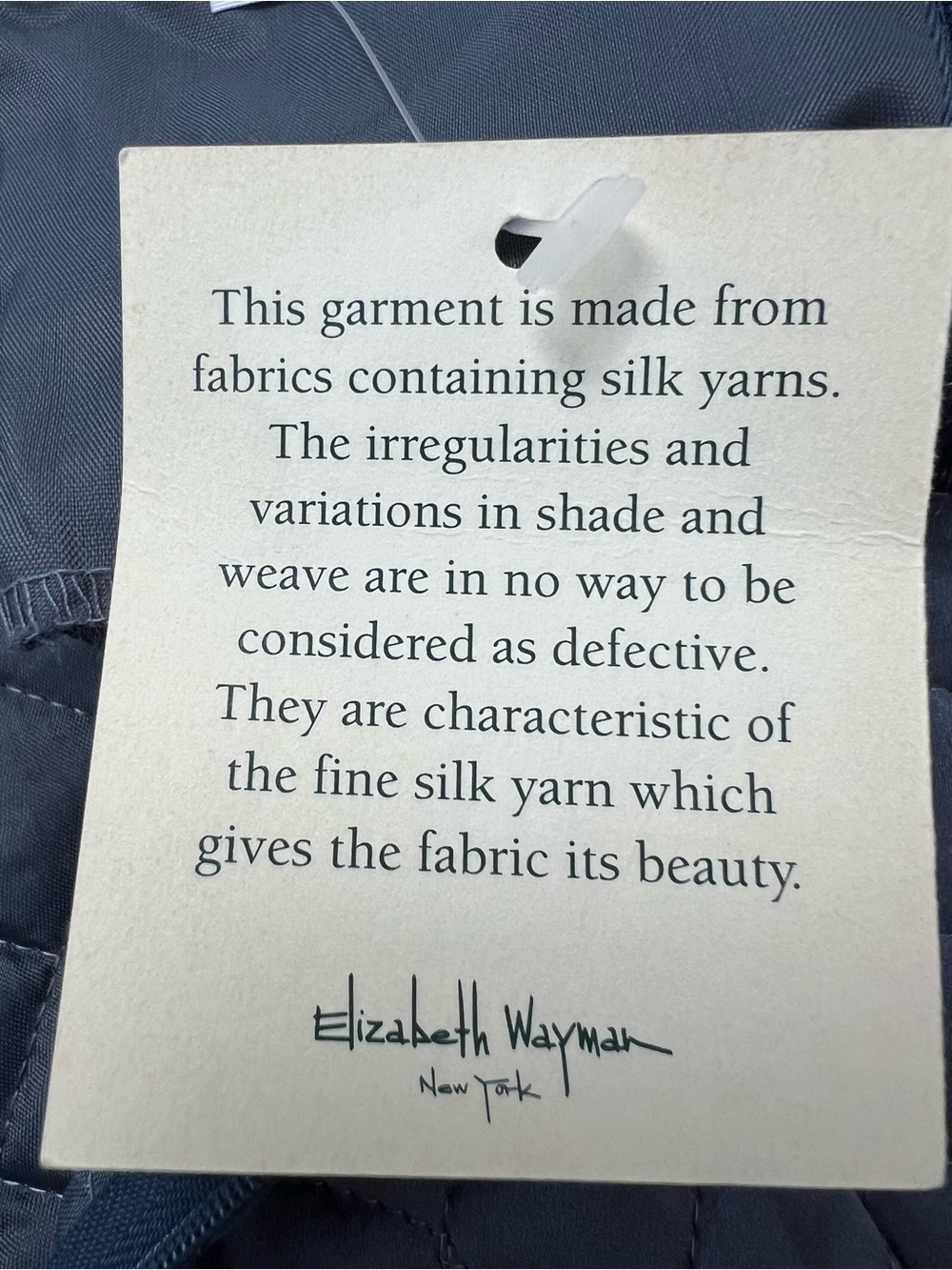 Elizabeth Wayman New York Gray Silk Quilted Sundress - Picture 5 of 16